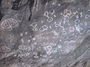 Toquima Cave Pictographs.