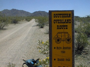 Butterfield Stage Trail Marker