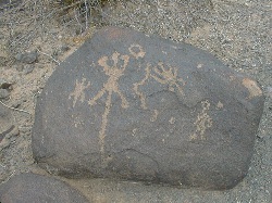 Petroglyphs of an older sort.