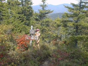 Middle Sister Trail Sign
