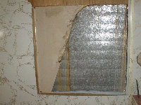 Through the Inside, The Frame of an Original Window.