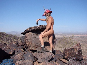 Bell Rock Band with Nude Dancer
