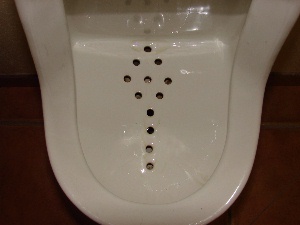 Celtic Cross Urinal