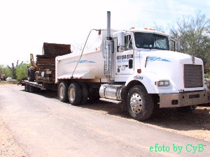 Kenworth and Tractor