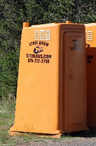 Stool Rooms at the Pie Festival