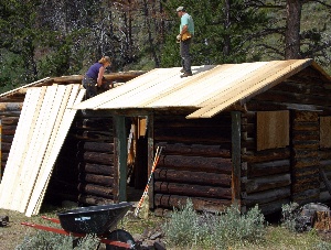 Resroting a Cabin at Double-D Ranch