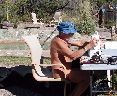 Sewing at The C-O Pool