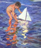 Sorolla, Young Yachtsman, 1909