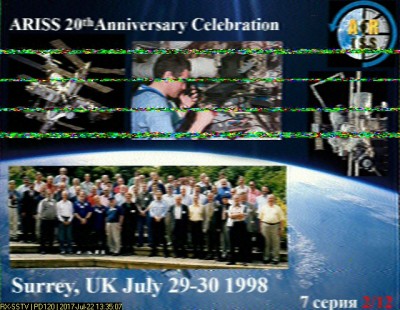 ISS SSTV card