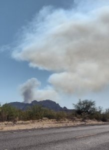 Saddle Mountain Erupts?