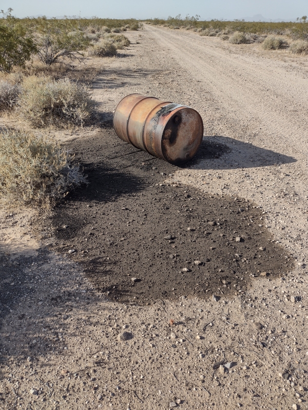 55 Gallon Barrel Leaking Yuckyness