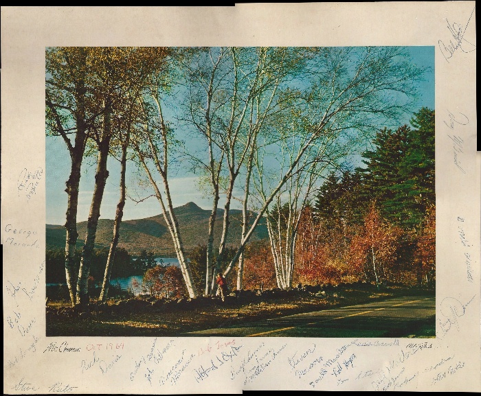 Small version of signed Mt Chocorua photo