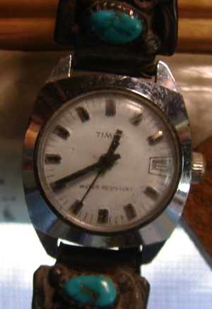 Clock #8 Silver Band