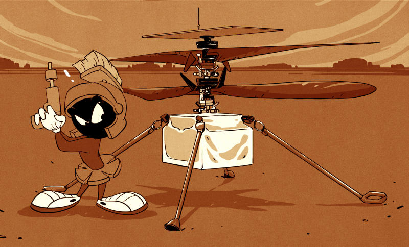 Even Mars has traffic cops.