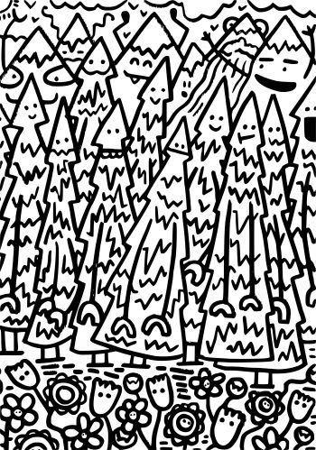 Trees by
                Joe DoodleBoy