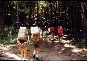 Packing In Galehead Cache