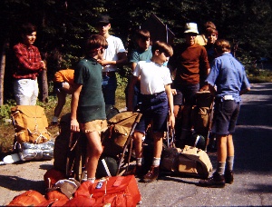 Starting at Kinsman Notch
