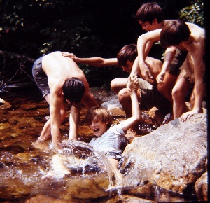 Stopping by the Trail for a Swim